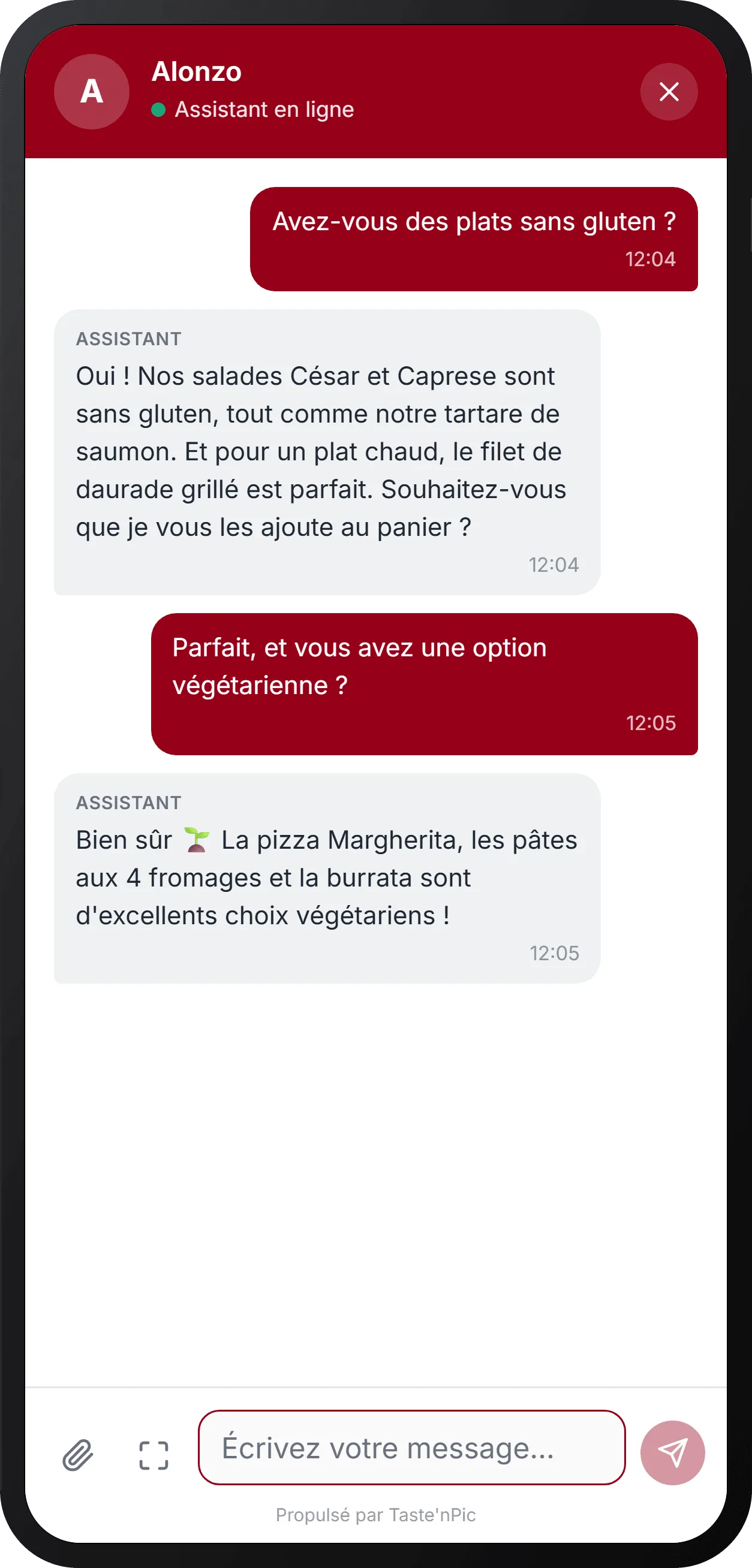 Un assistant IA qui répond à vos clients 24h/24